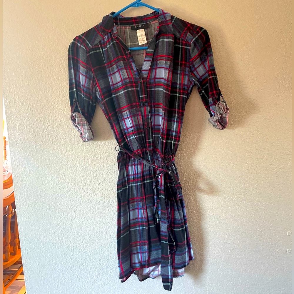 Plaid dress